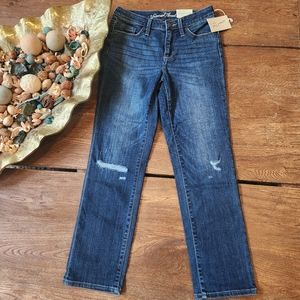 💛 High - rise straight denim